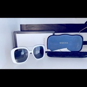 White Gucci Sunglasses